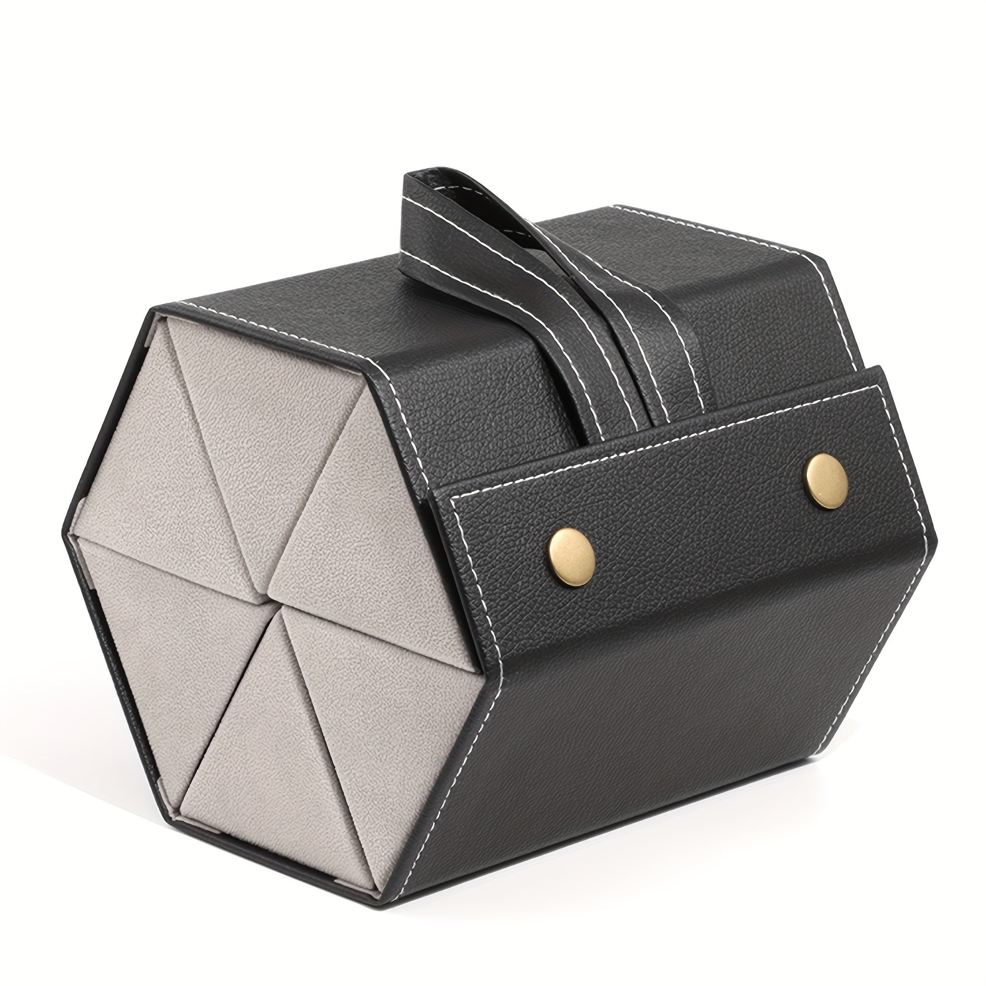 Eyewear Organizer with Foldable Travel Case and Multiple Slot Holders for Glasses Storage