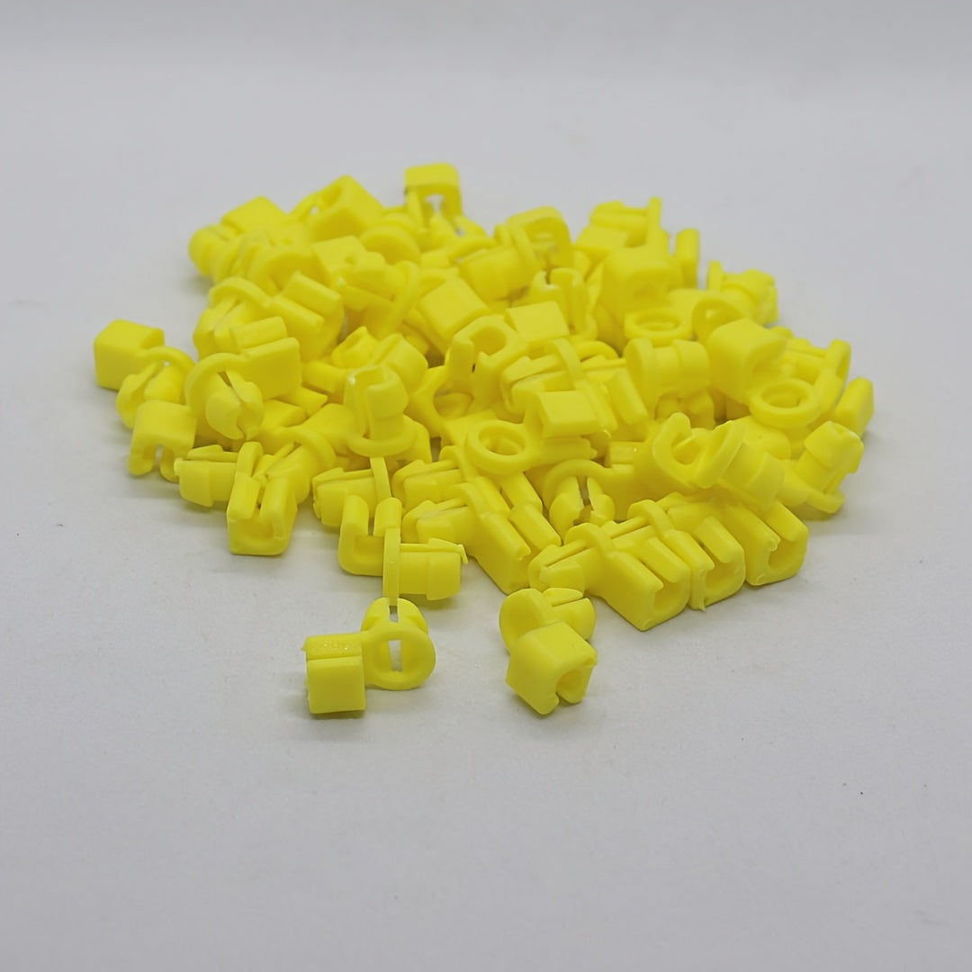 50pcs Universal Car Door Lock Block Snap Fixes Door Handle Pull Wire