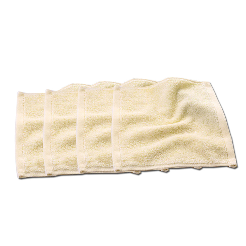 Cotton Washcloths Pack of 1 or 4 for Face and Bathroom Use 24.89cm