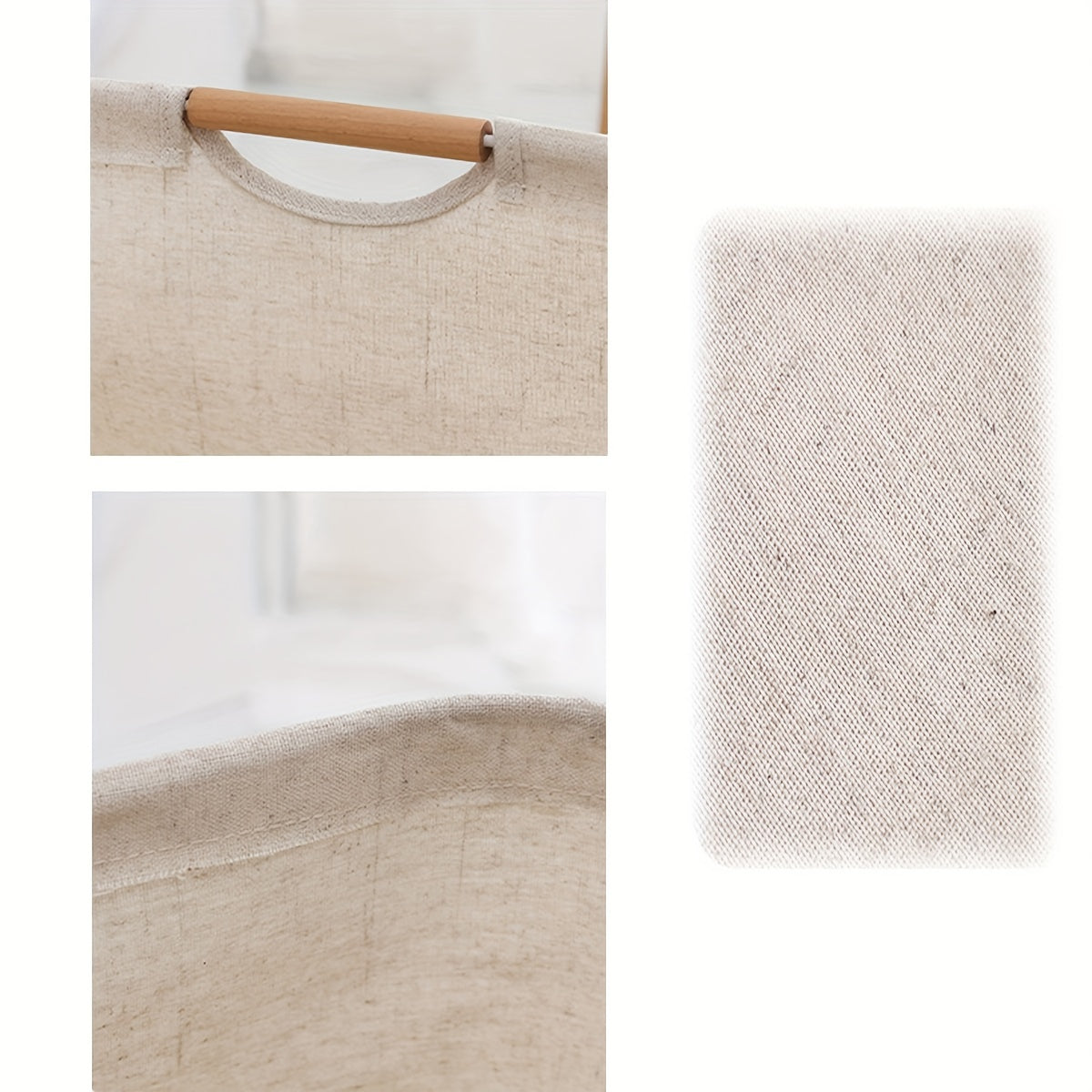 Large Foldable Waterproof Laundry Basket with Handles for Bedroom Bathroom Dorm 1 or 2 Pieces