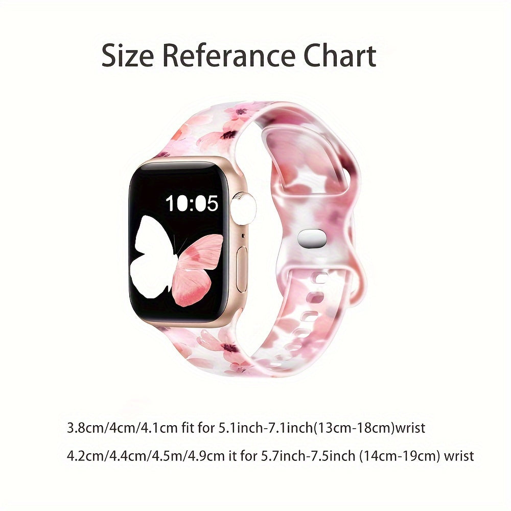 2 мягких силиконовых спортивных ремешка, совместимых со всеми моделями iWatch - удобные сменные ремешки для размеров от 38 мм до 49 мм.