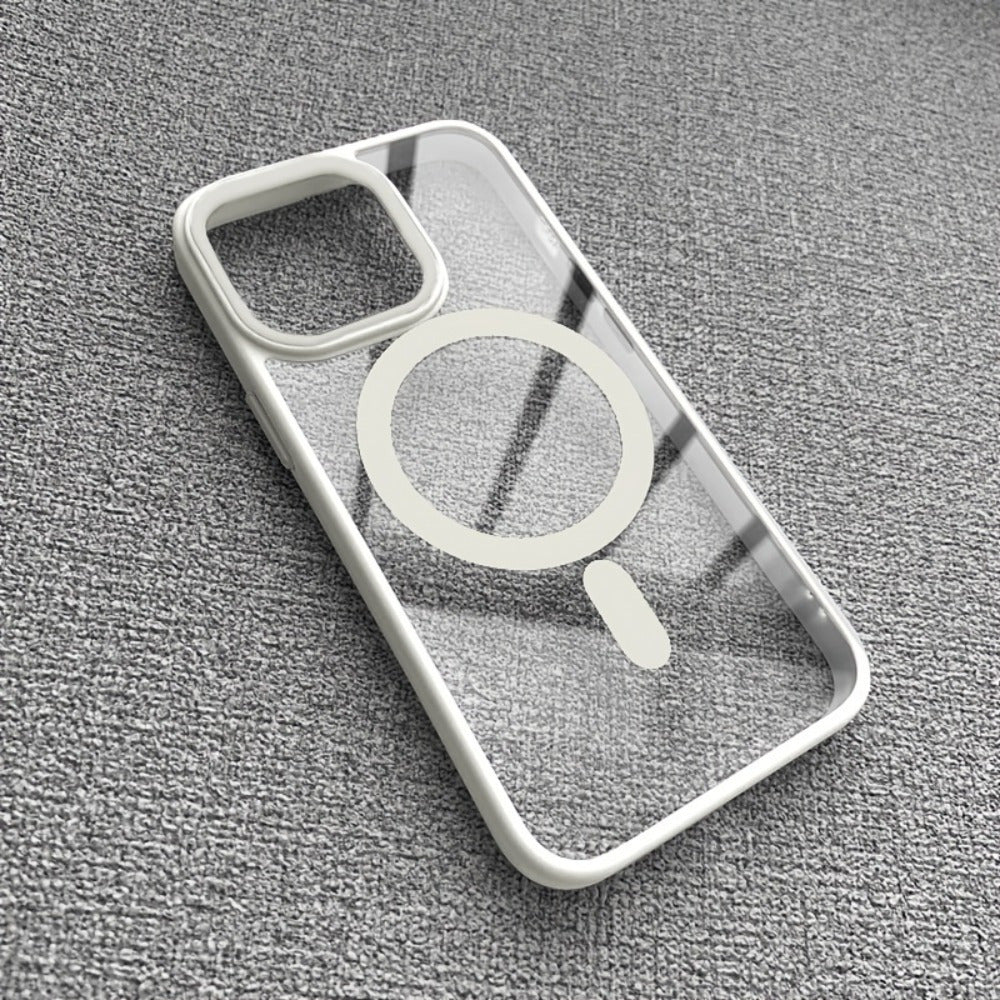 Ultra-Transparent Magnetic Soft Shell Phone Case for iPhone 16-11 Pro Max