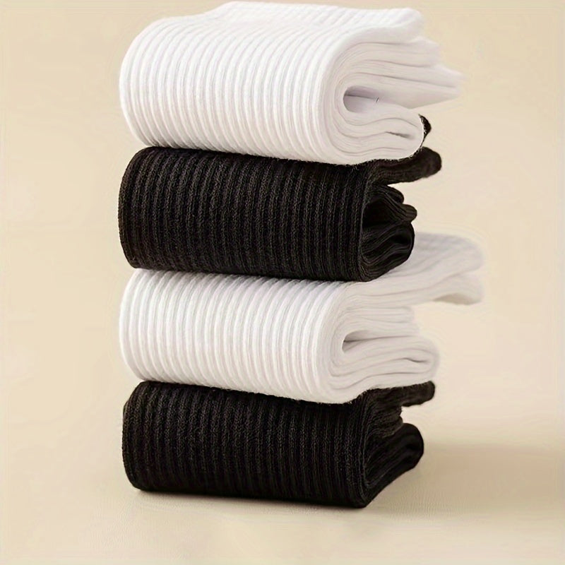 Men's Ankle Crew Soccer Socks 10 Pairs Breathable Comfortable Athletic Casual