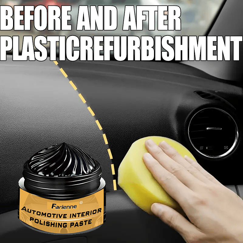 Automotive Interior Restorer Kit Plastic Leather Panel Tire Cleaner