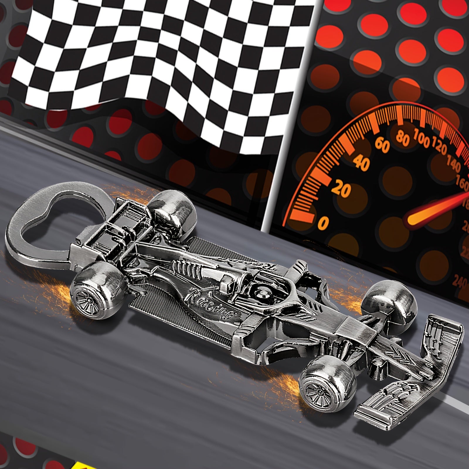 Racing Car Bottle Opener Gift for Racing Fans and Car Enthusiasts