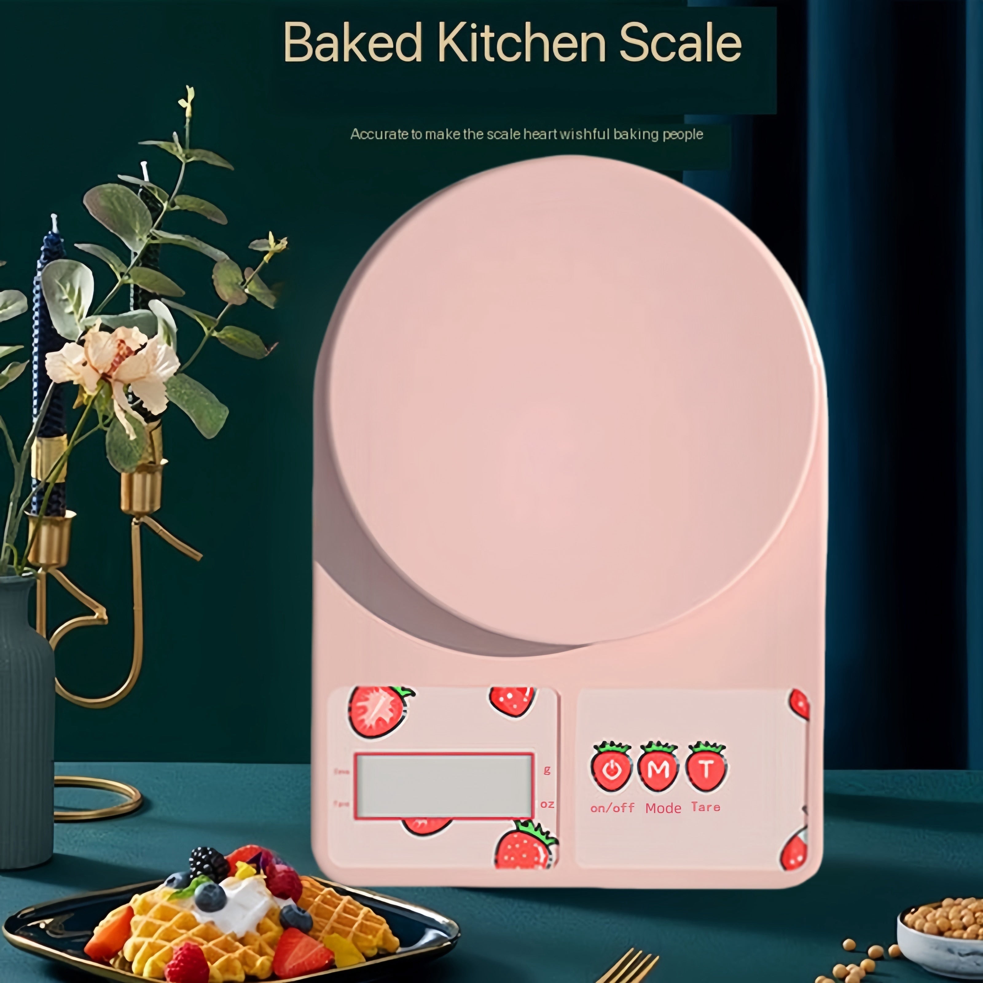 Digital Kitchen Scale 9.98KG with LCD Display for Baking and Cooking