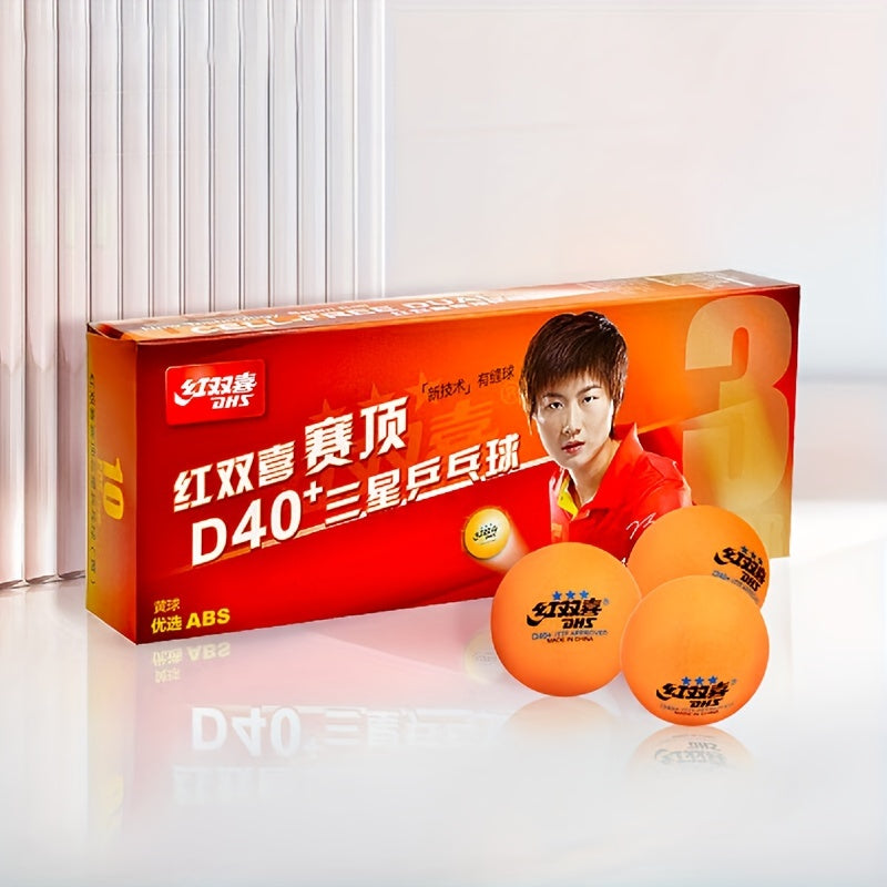 Resin White Yellow Table Tennis Balls for Competition and Training Indoor Ping Pong Balls