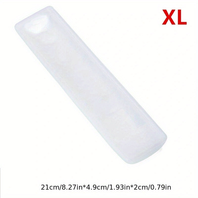 Transparent Silicone Remote Control Cover Waterproof Elastic for TV and AC Remotes