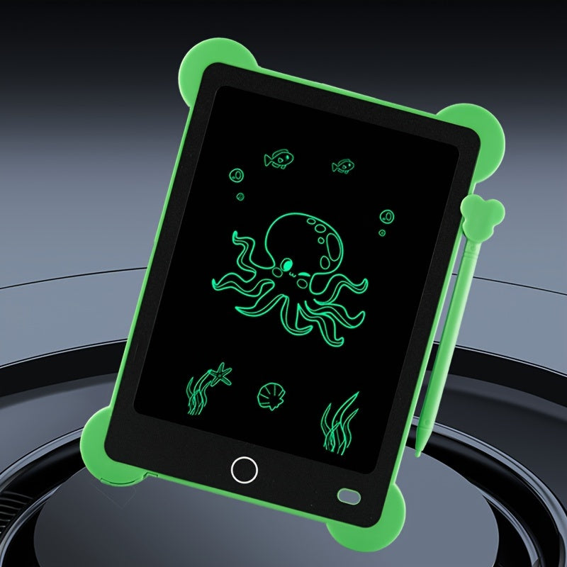 Tableta de escritura LCD de 21.59cm para dibujar y garabatear con borrado con un clic para niños y adultos