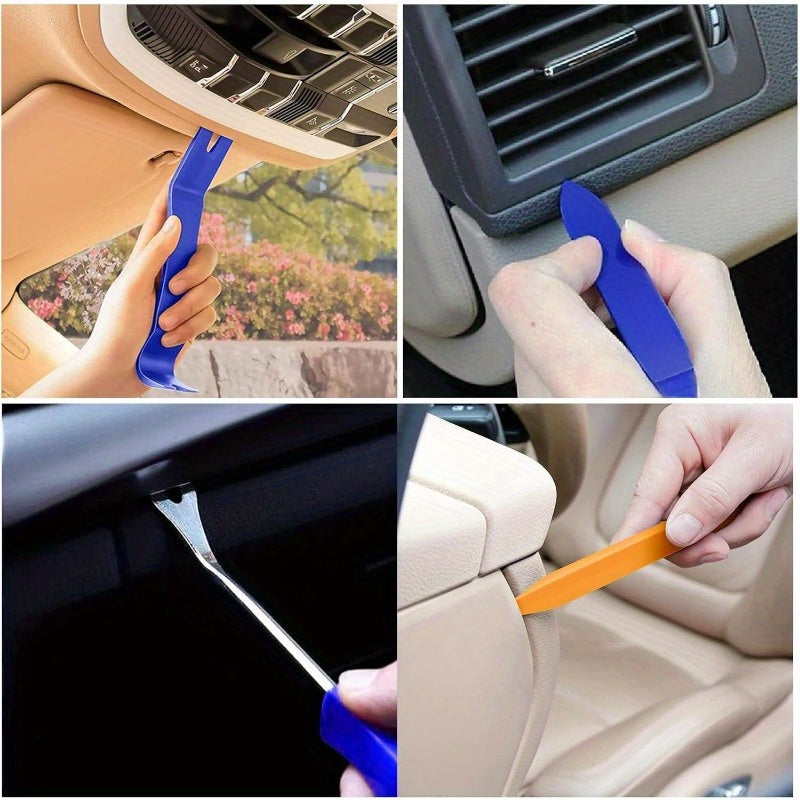 12-Piece Car Interior Removal Tool Set for Disassembling Trim and Audio Systems