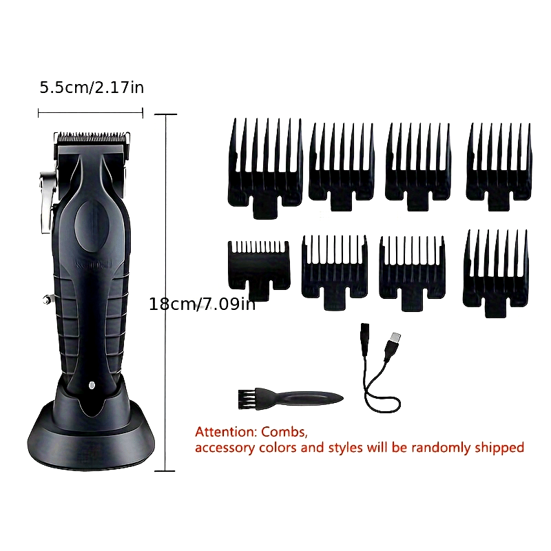 Professional Hair Clipper for Men Cordless Electric Hair Cutting Machine