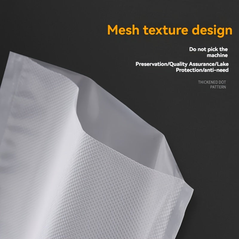 Oziq-ovqat uchun vakuumli muhrlash sumkalar, BPAsiz, tijorat darajasi, 2 ta rulon, turli o'lchamlarda