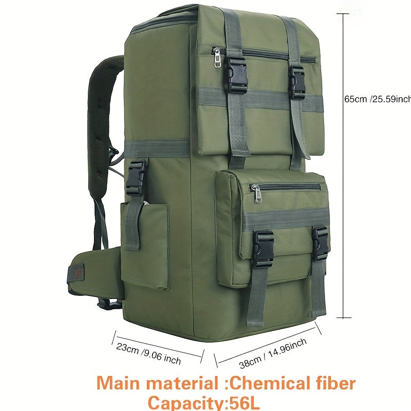 Рюкзак для путешествий с большой вместимостью, камуфляж, складной, прочный, для активного отдыха, спортивный, для дальних поездок