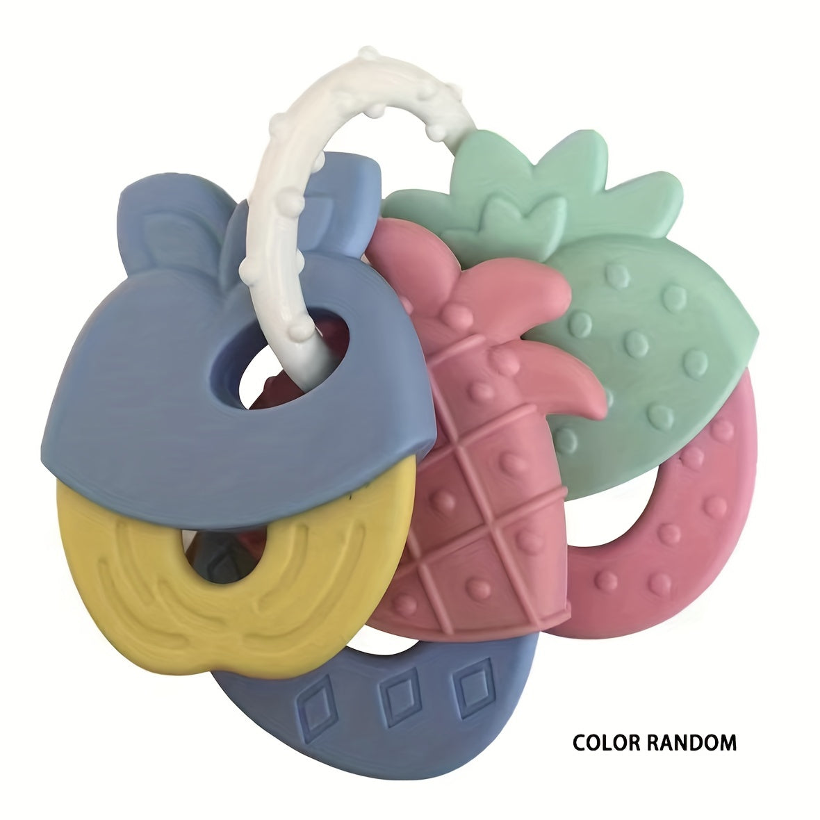 Silikon meva tishlamalari: BPA-siz, muzlatish mumkin, o'g'il va qizlar uchun, ideal Pasxa sovg'asi.