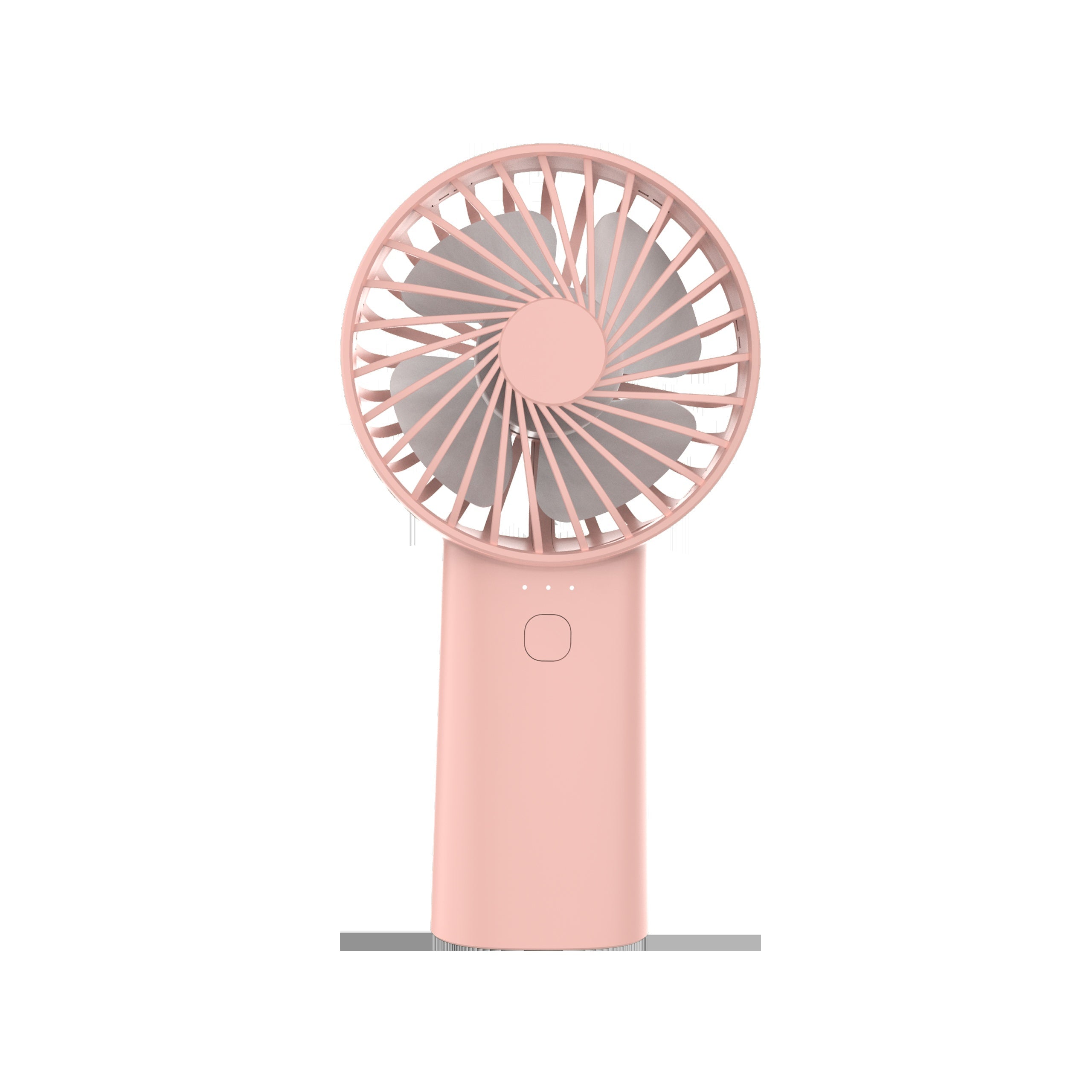 Compact USB Rechargeable Handheld Fan with 1500mAh Battery, Portable Personal Cooling Device