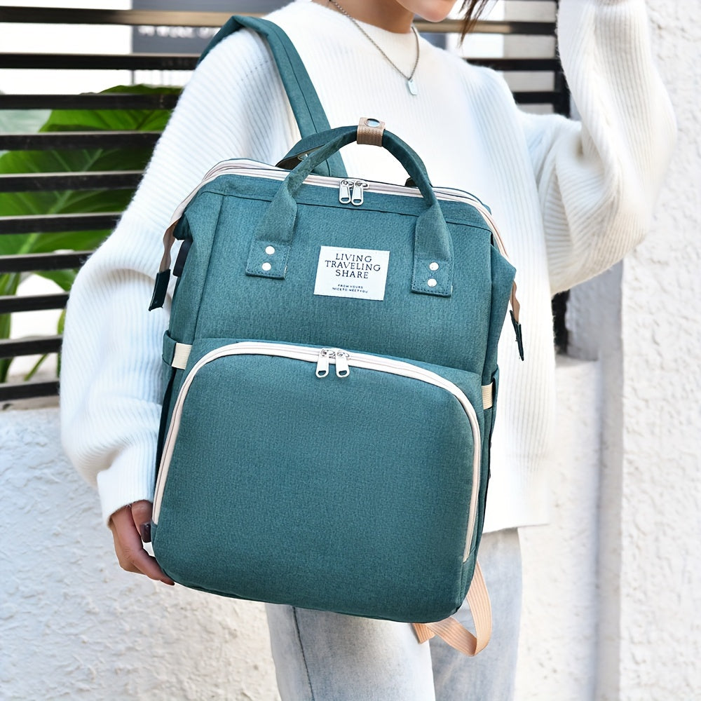 Foldable Diaper and Bottle Storage Bag Nylon Travel Baby Gift