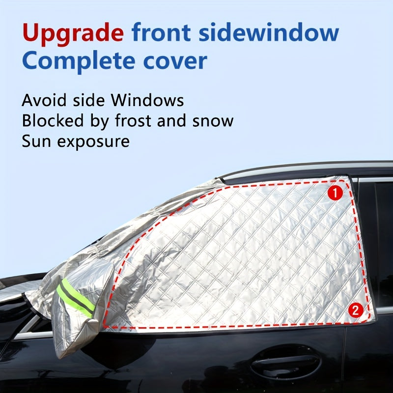 Universal Waterproof Windshield Snow Cover Sun Shade UV Resistant