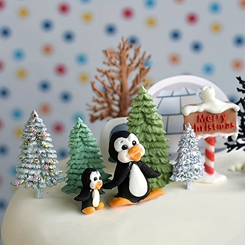 Tree Chocolate Molds Silicone 3D Pine Dead Tree Candy Fondant Cookie Baking Tools