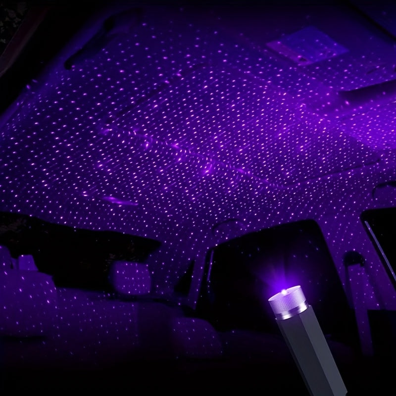 Luz LED interior para coche con proyector para atmósfera y ambiente