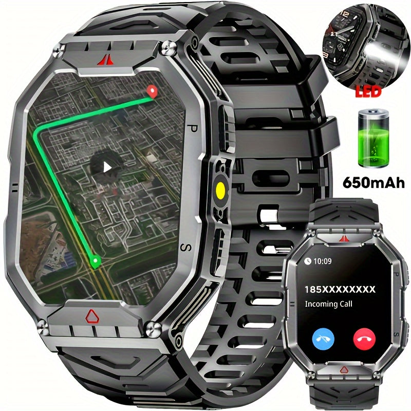 Aqlli soat 2.1 dyuym AMOLED fitness izlovchi uzoq batareya va sport rejimlari bilan