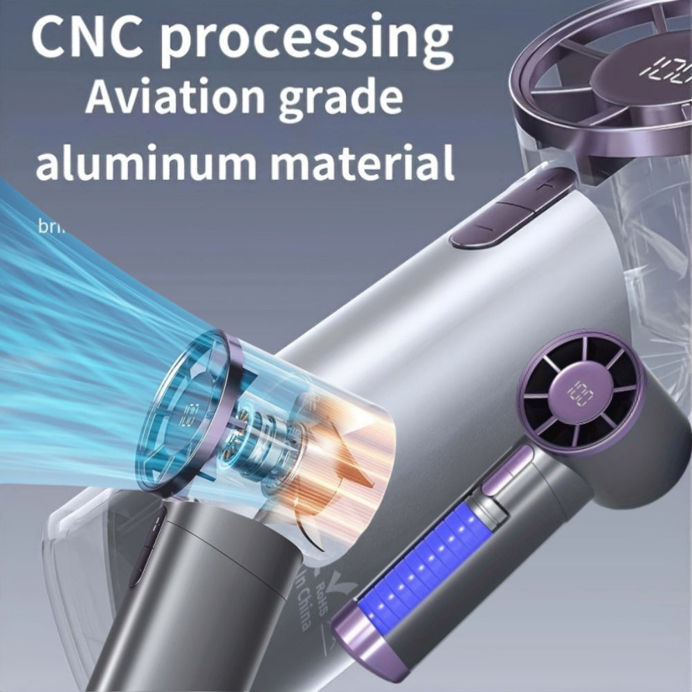 Mini Handheld Fan with Strong Airflow for Students Office Classroom Use