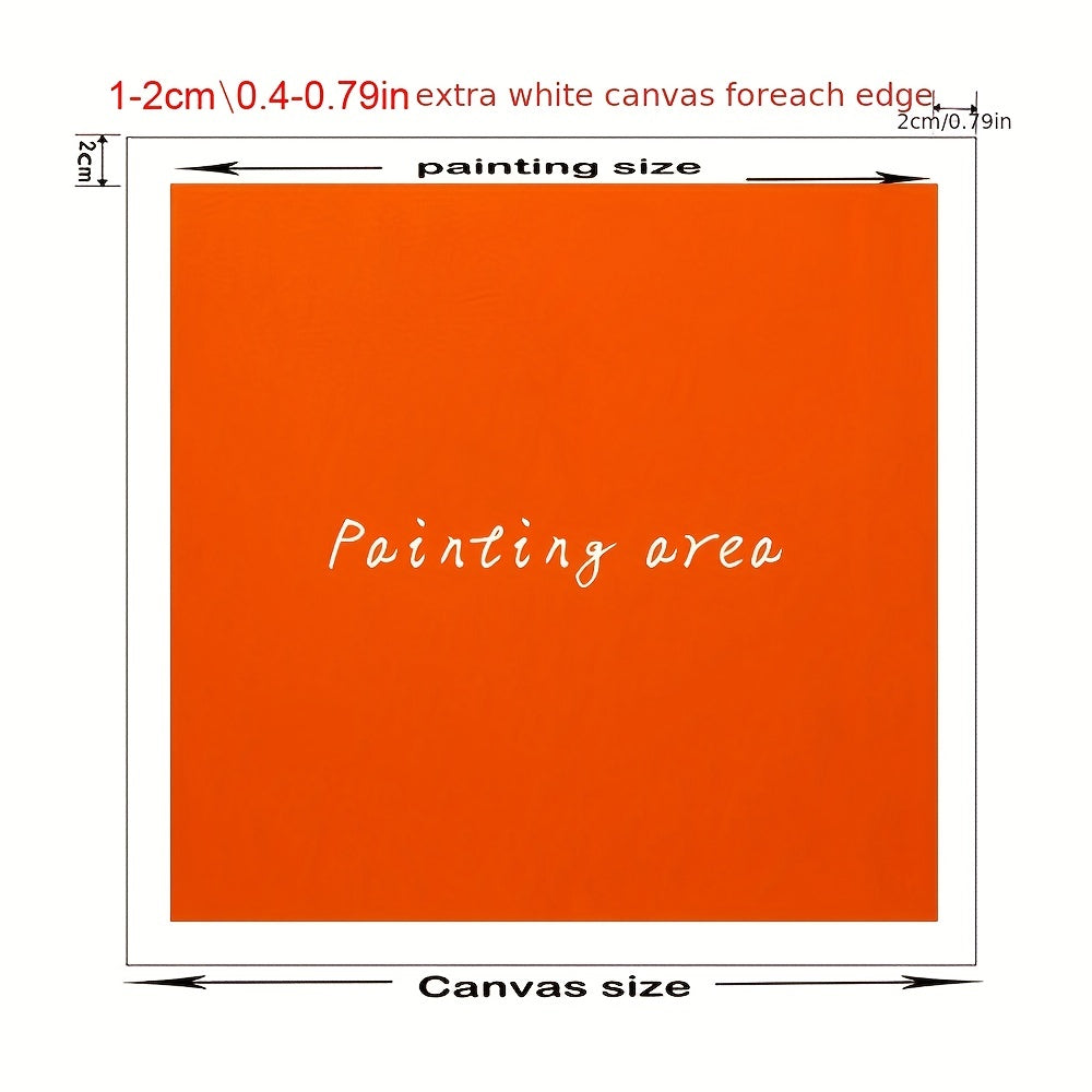 Unframed Canvas Wall Art Floral Modern Art for Home Office Decor