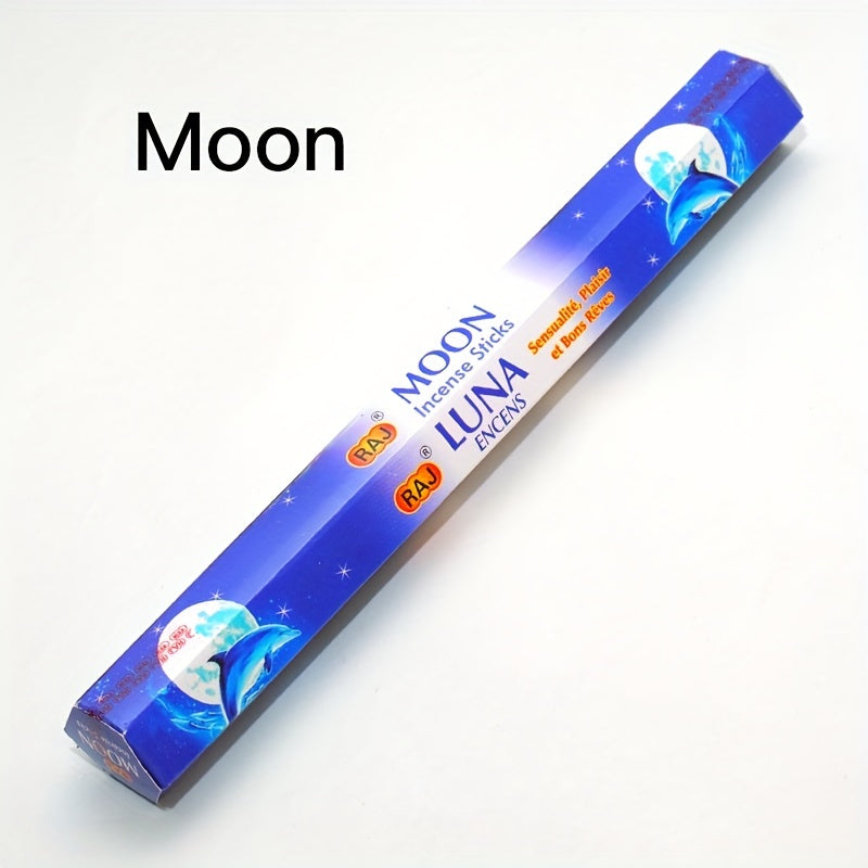 20 шт. коробка ароматерапевтических полосок с 20 благовониями различных ароматов из Индии. Идеально подходит для йоги, медитации и домашнего декора.