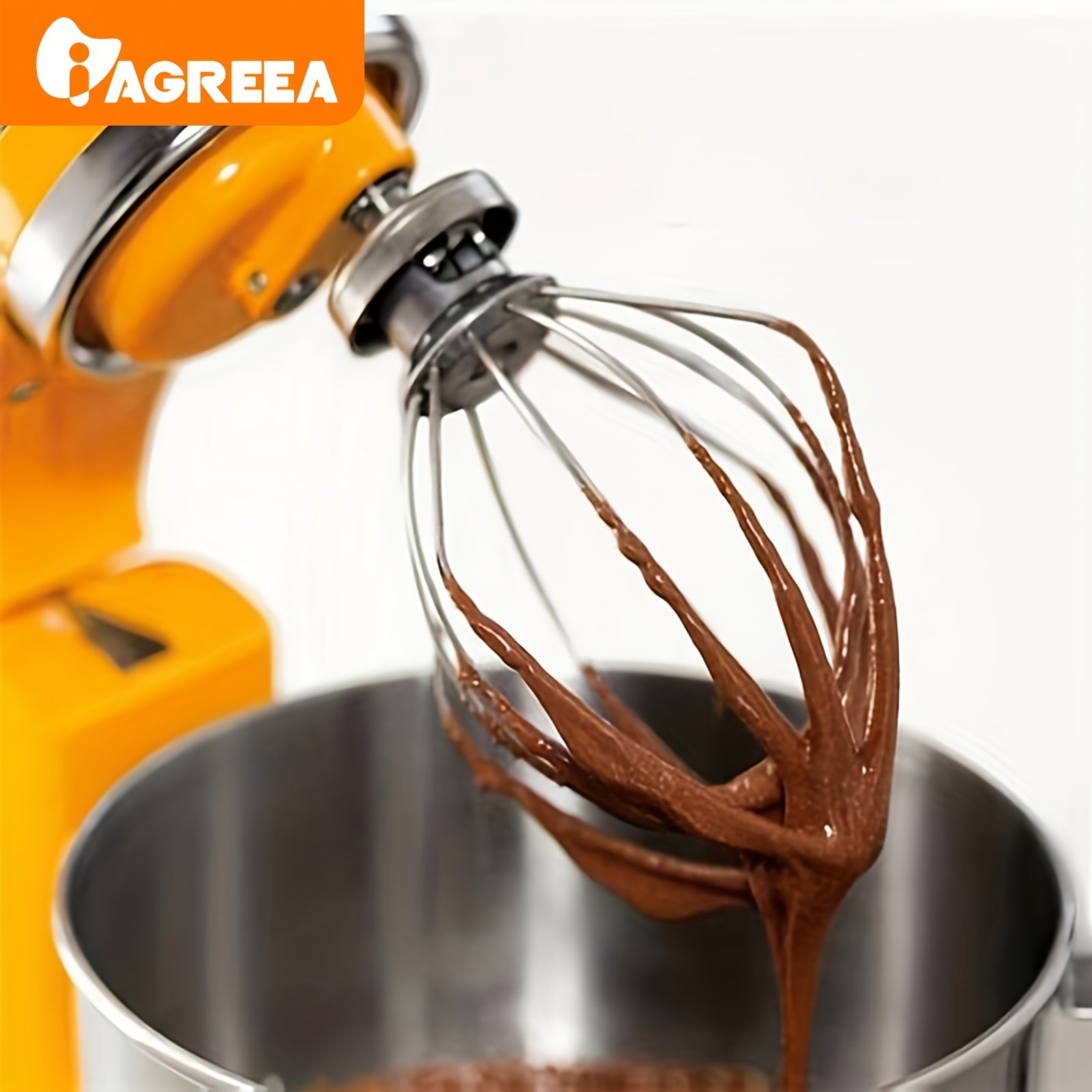 Whisk Stainless Steel Balloon Whip Attachment for Stand Mixer