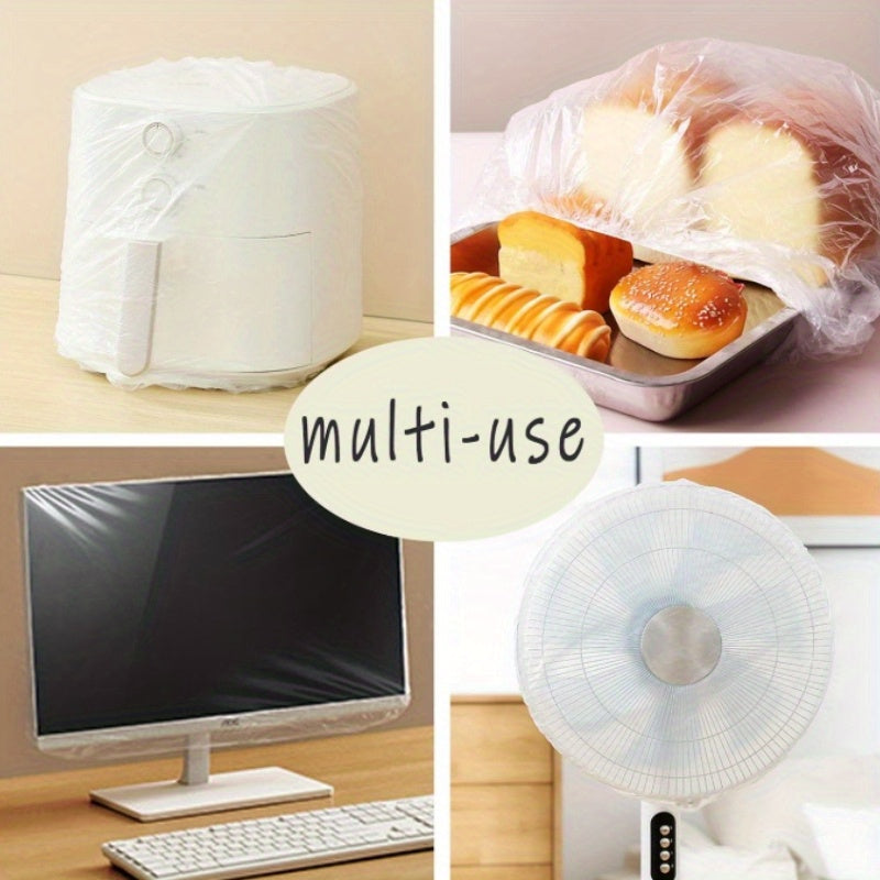 Упаковка из 50 одноразовых пылезащитных чехлов из ПЭ-пленки для крупной бытовой техники