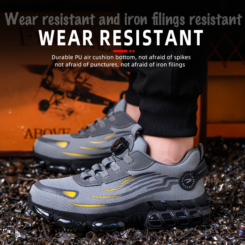 Barcha mavsumlar uchun nafas oladigan mato, pastki poyabzal, dumaloq barmoqli, elastik yopilish va oltin bosh qopqog'i bilan sport poyabzali