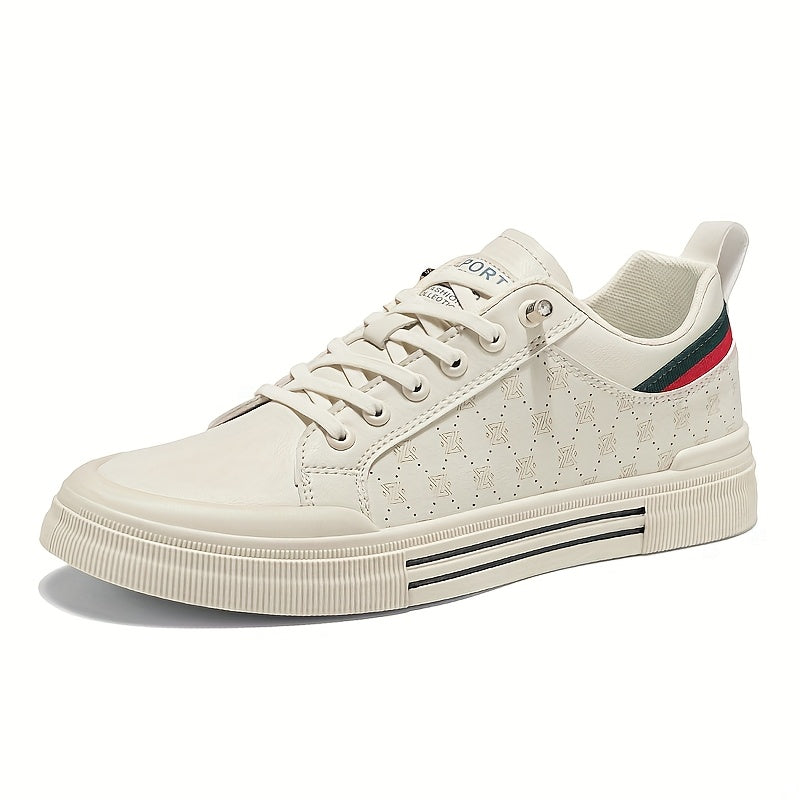 Men's Breathable Low-Top Skate Sneakers Casual Streetwear Shoes