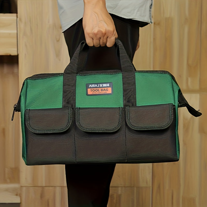 33.02 cm Waterproof Multi-Function Electrician Tool Bag with Reinforced Oxford Cloth