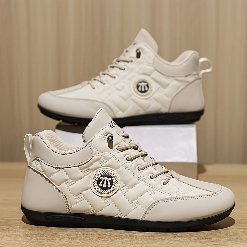 Zapatillas casuales para hombre, transpirables, antideslizantes, suela de goma, para todas las estaciones, de caña baja