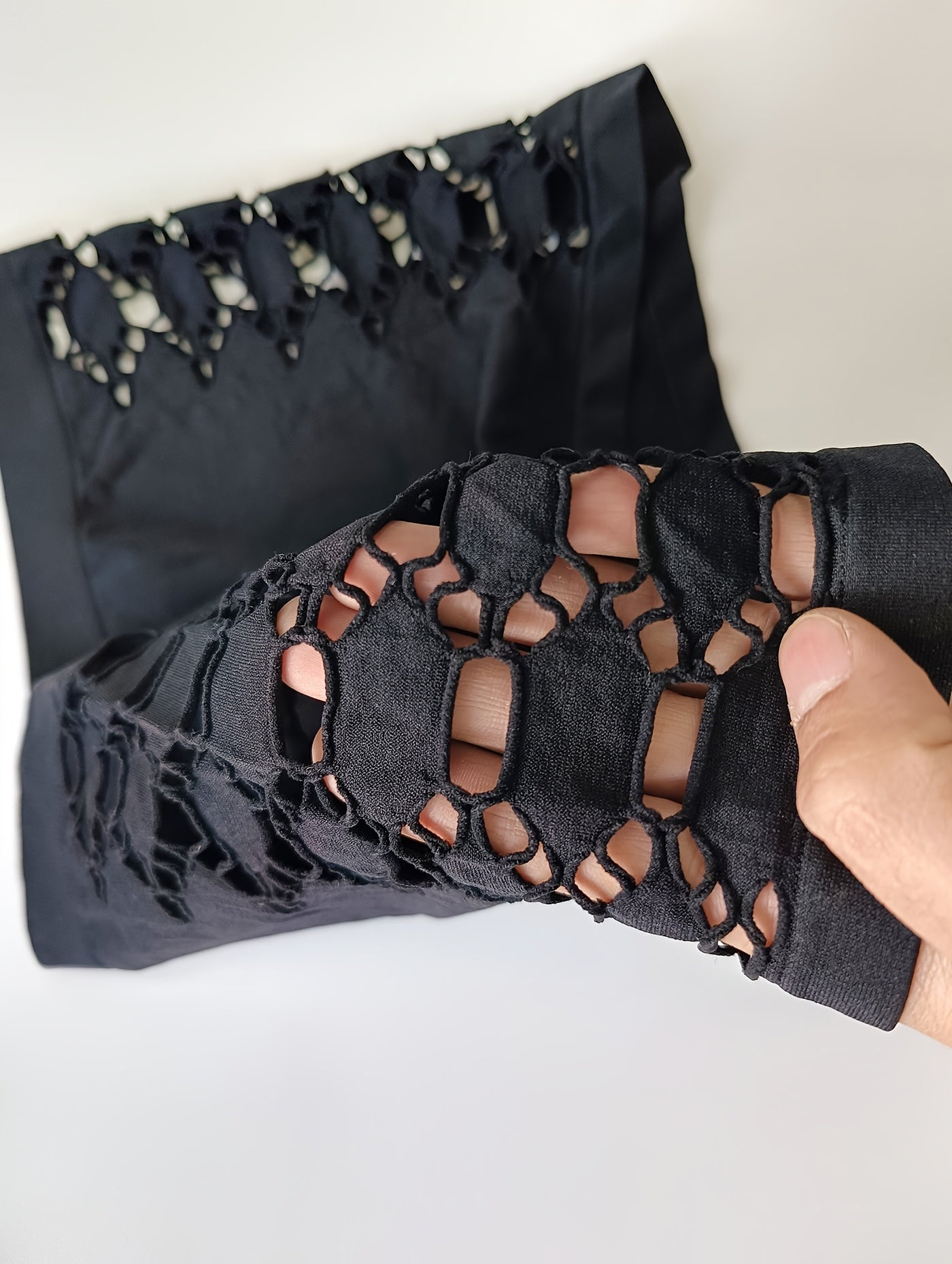 Plus Size Women's Sports Boyshorts Breathable Mesh Semi-Sheer Panties 3-Pack