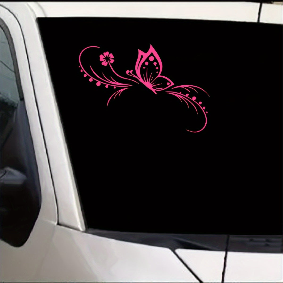 Car Floral Sticker Reflective Vinyl Decal for Cars and Motorcycles