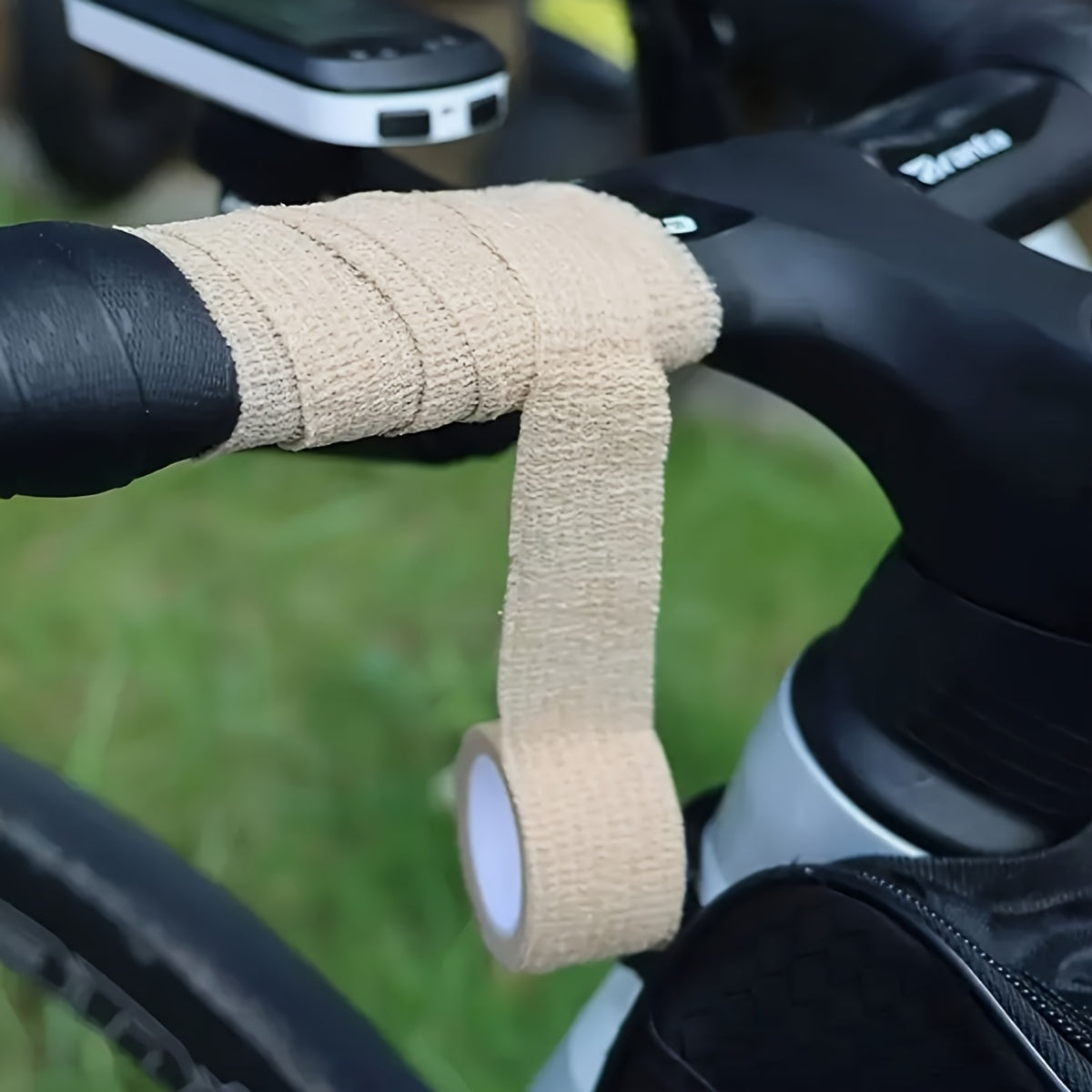 Avtomobillar, velosipedlar, mototsikllar uchun singdiruvchi, sirpanishga qarshi, boshqaruv g'ildiragi uchun yopishqoq lenta