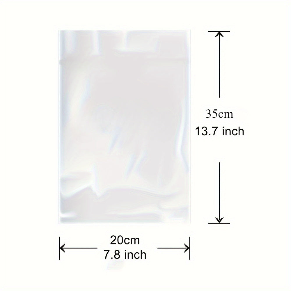 50 Pcs Transparent Waterproof PVC Sneaker Protector Bags, Shoe Wraps