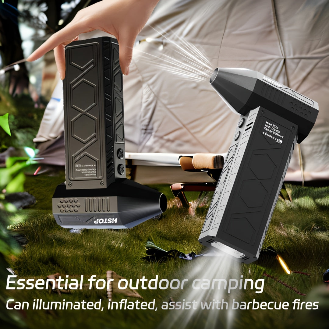 Portable Handheld Turbo Fan Air Blower for Snow Water Dust Removal Rechargeable