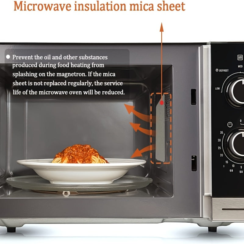 Pack of 5 Microwave Insulation Mica Sheets for Waveguide Covers