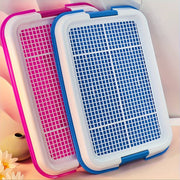 Small Dog Toilet Plastic Anti-Skid Easy to Clean for Teddy Dogs