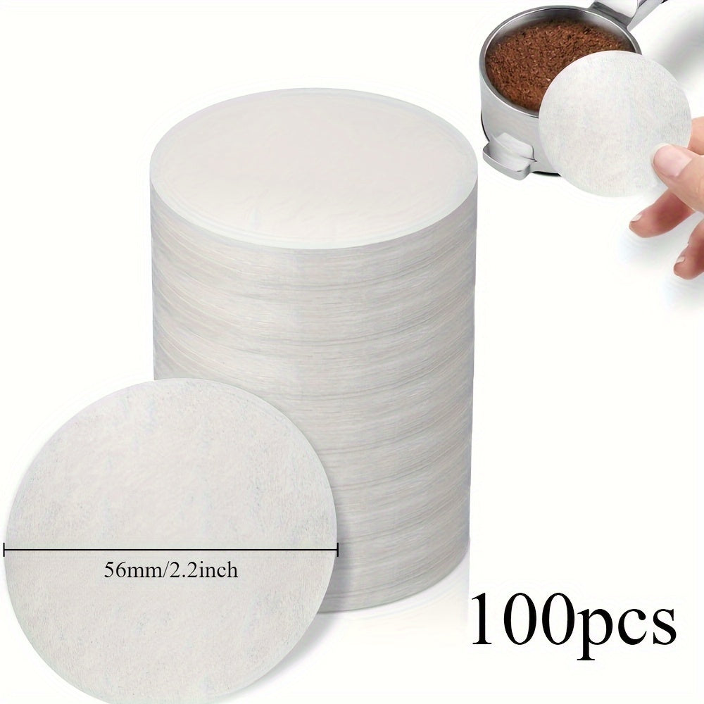 Unisex Espresso Filter Pucks Unbleached 51mm 54mm 56mm 58mm