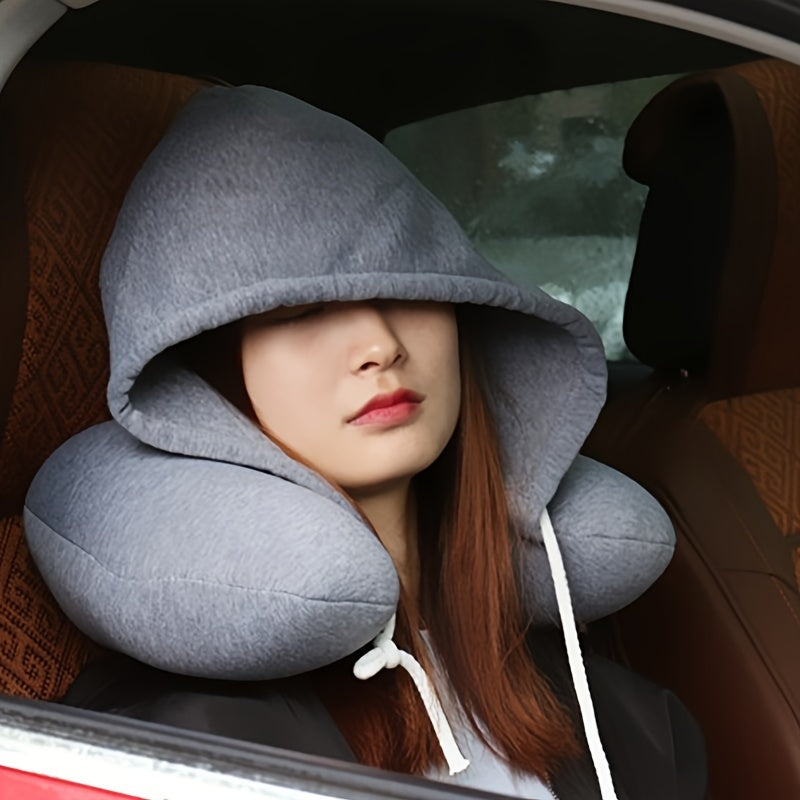 Particle U-Shaped Travel Neck Pillow for Airplane Napping