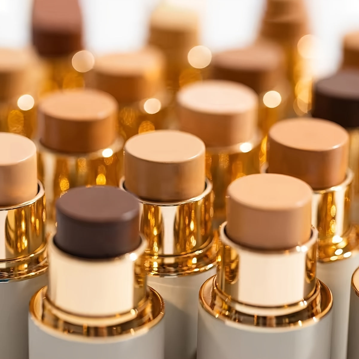 Women's Natural Foundation Stick Long-Lasting Oil-Control Poreless Makeup