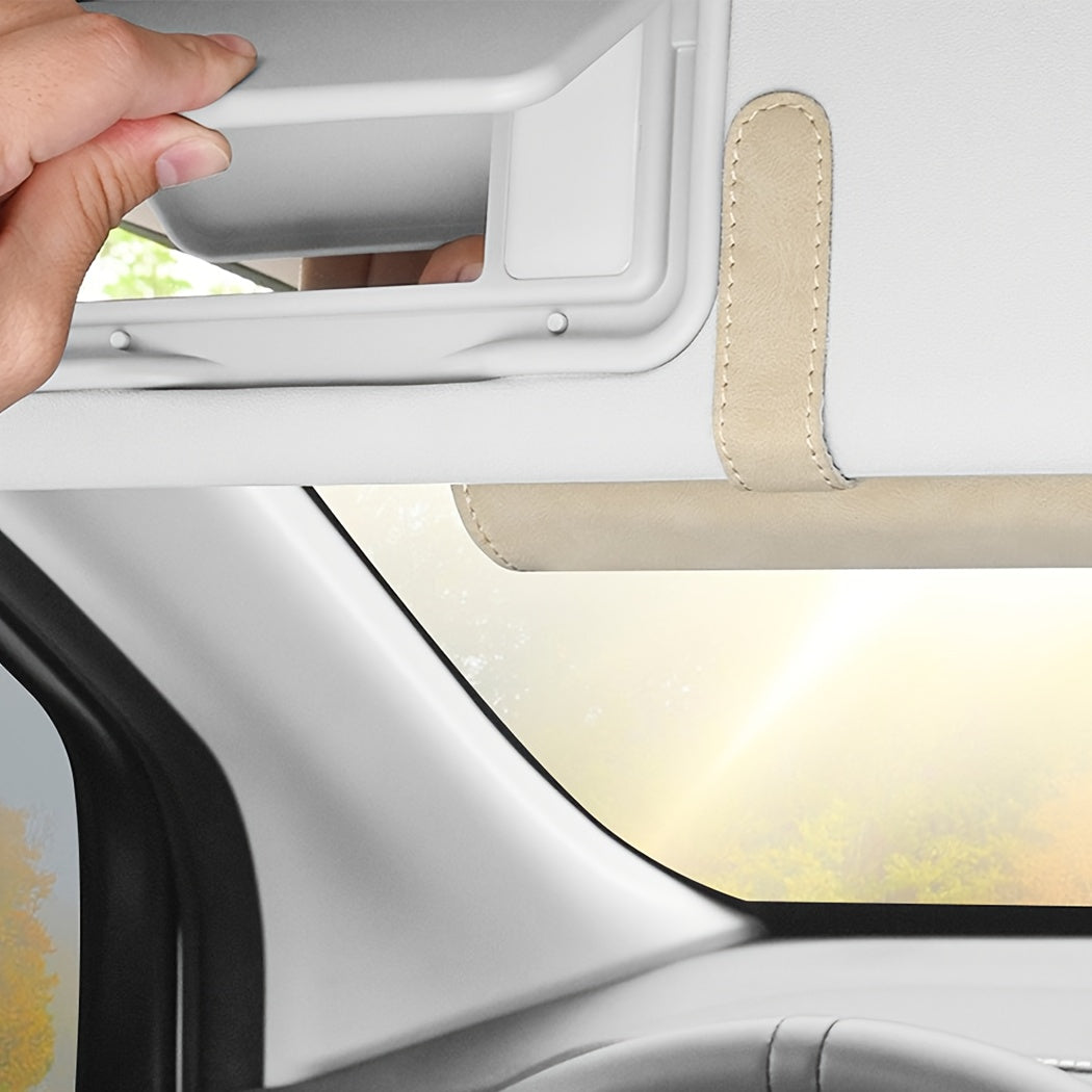 Универсальный органайзер для автомобильных очков из искусственной кожи PU с магнитной застежкой