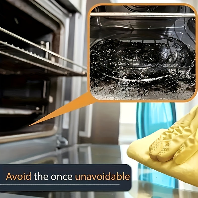 Reusable non-stick oven liner for appliances keeps oven clean