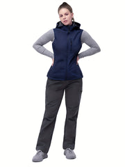 Women's Fleece-Lined Snow and Ski Pants Windproof Warm Outdoor Plus Size