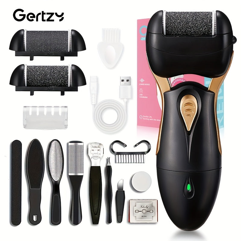 Rechargeable Electric Foot Grinder for Dead Skin Removal and Foot Care