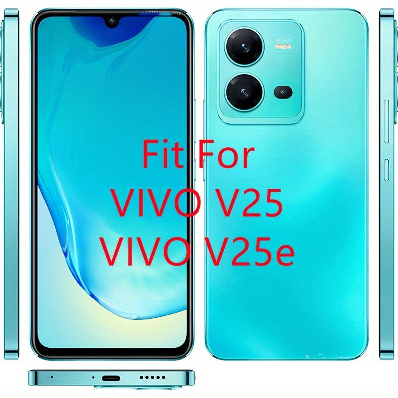 Clear Shockproof Bumper Phone Case for VIVO with Four Corner Airbags Transparent TPU Cover