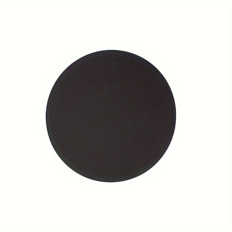 Set of 3 Round Honeycomb Silicone Placemats Non-slip Heat Insulation Table Mats
