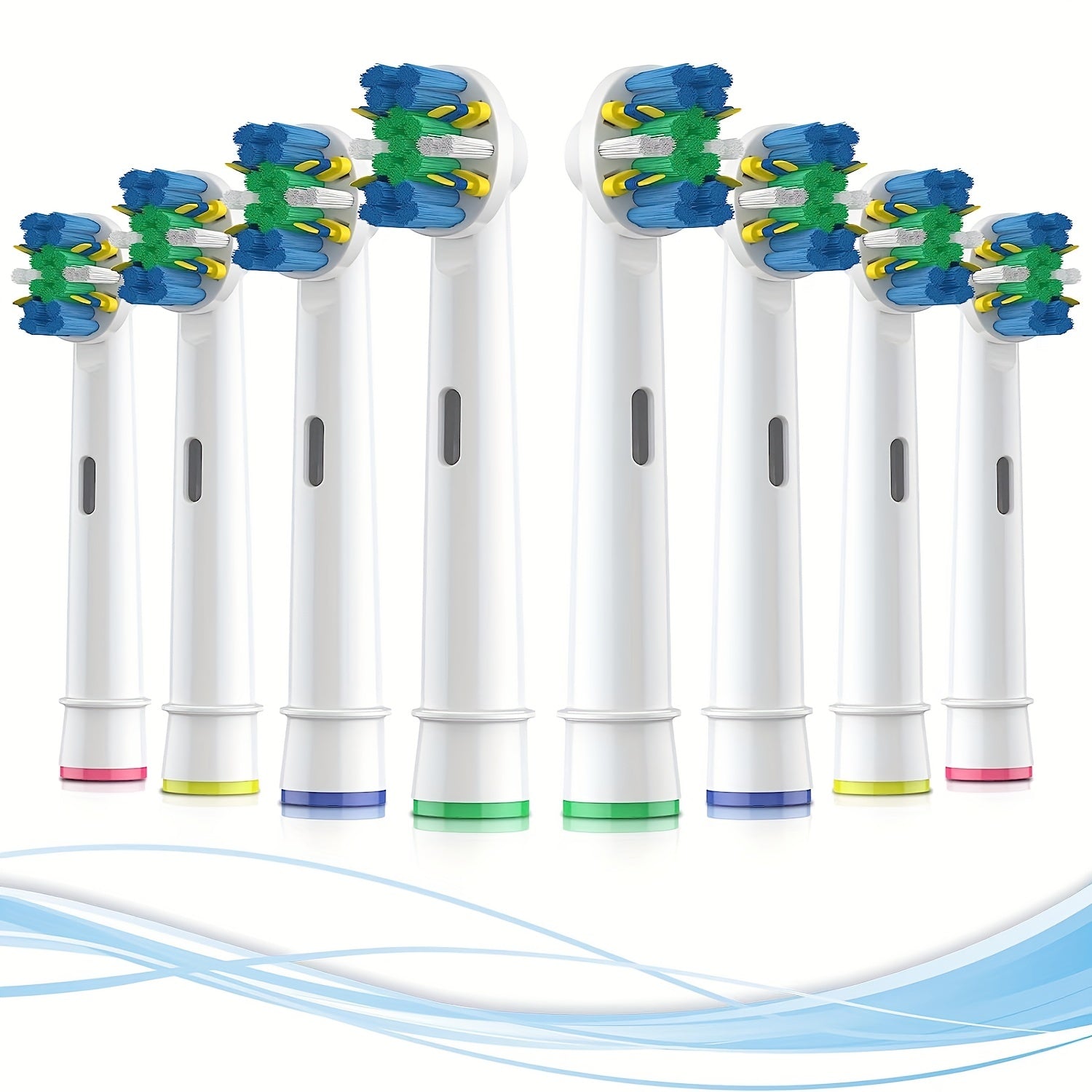Recambio de cabezales de cepillo de dientes para cepillo eléctrico 8 unidades